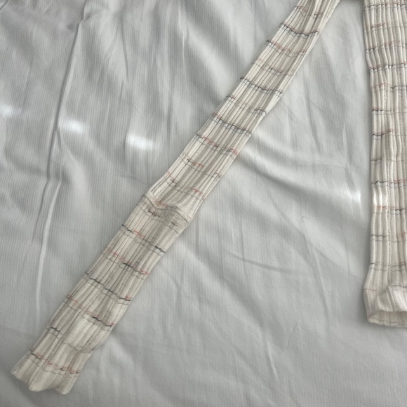 NWOT Free People / We the Free Snowbunny Pink Sweater Off-the-shoulder - Picture 6 of 6